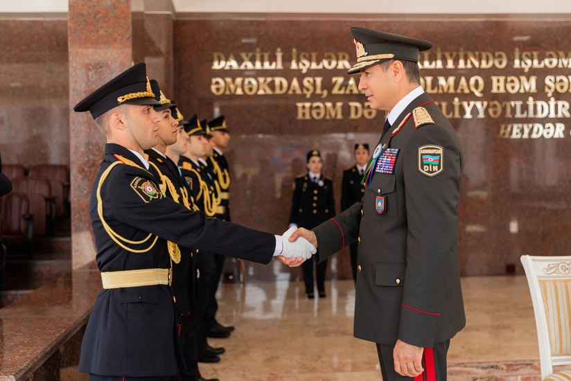 Nazir: Polis azad olunmuş ərazilərdə xidmətini böyük əzm və peşəkarlıqla davam etdirir