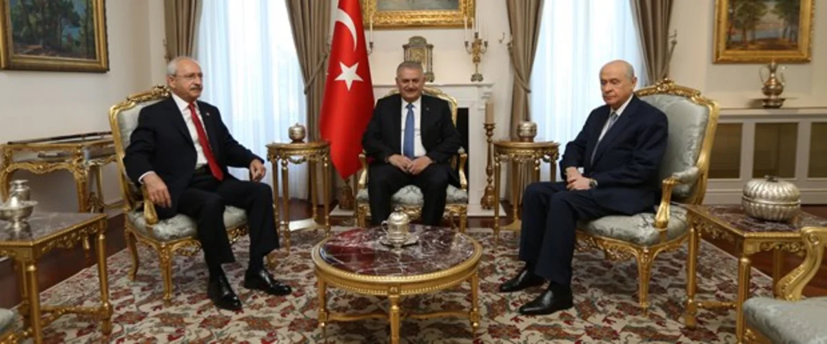 Turkish PM's meeting with opposition leaders ends - UPDATED