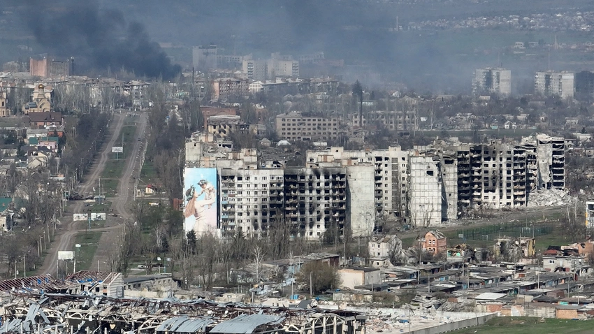 Nazir müavini: Ukrayna ordusu Baxmut istiqamətində 7 kv. km ərazini azad edib