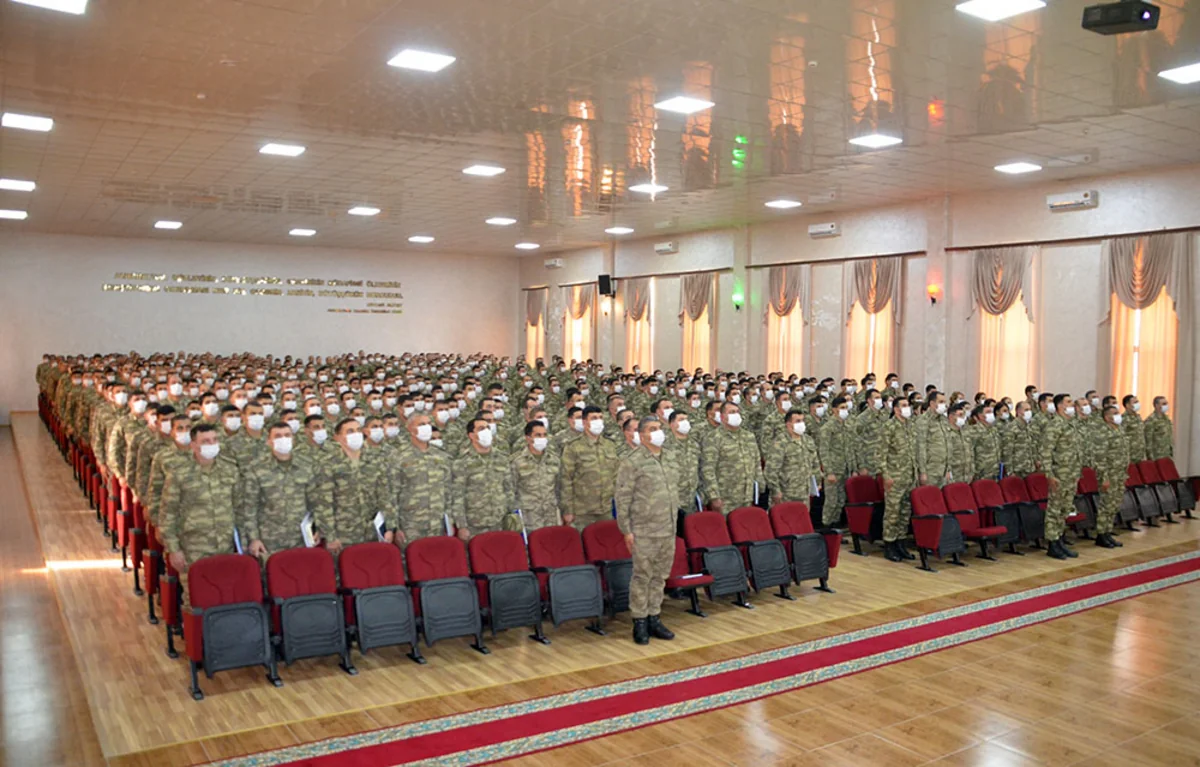 Zakir Hasanov awards service members for merits shown in Afghanistan