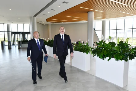 Prezident İlham Əliyev Ələt Azad İqtisadi Zonasının birinci mərhələsinin açılış mərasimində iştirak edib