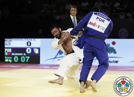 ​Азербайджанский дзюдоист завоевал золотую медаль на турнире World Masters