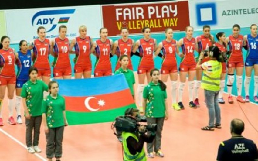 Qadın voleybolçulardan ibarət Azərbaycan millisi növbəti dəfə dünya çempionatına vəsiqə qazanıb