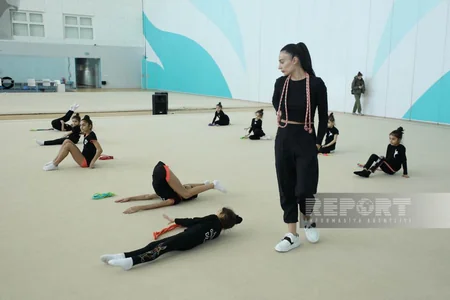 Şəmkir və Sumqayıtın bədii gimnastları Bakıda təlim-məşq toplanışı keçirlər