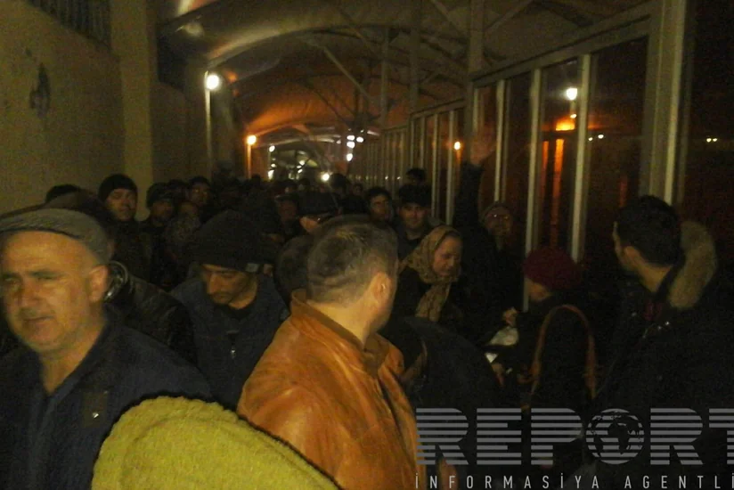 ​İki minə yaxın insan Azərbaycan-Rusiya sərhədində qalıb - FOTO
