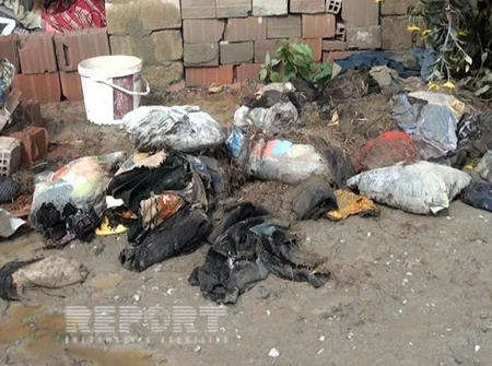 Salyanda 3 otaqlı fərdi yaşayış evi yanıb - FOTO
