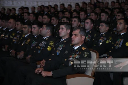 DİN Zəfər Gününün ikinci ildönümünə həsr olunan mərasim keçirib