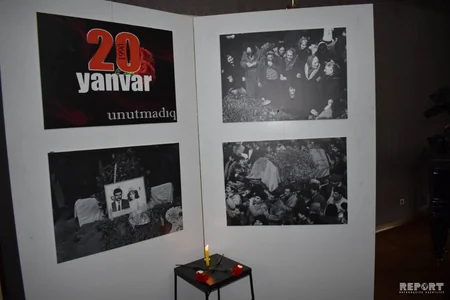 Tbilisidə Qanlı Yanvar faciəsinə həsr olunan konfrans və sərgi keçirilib - FOTO