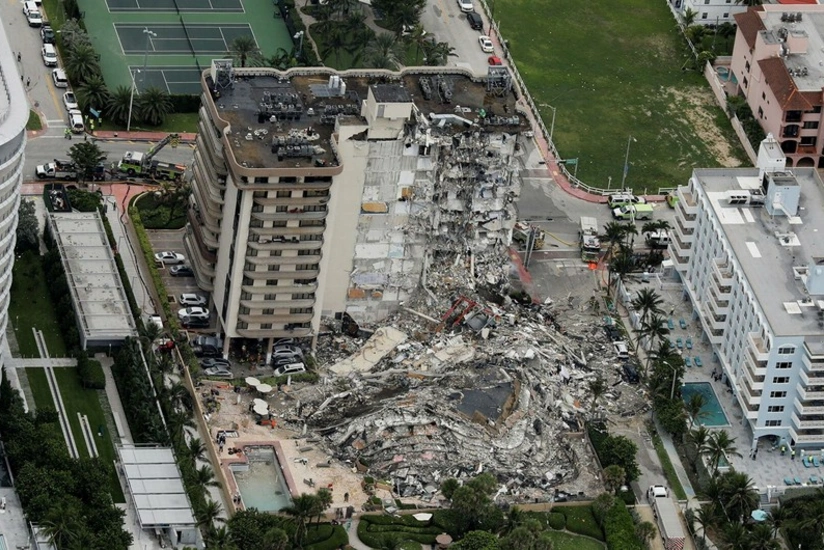 Death toll in Florida condo building collapse rises to 97