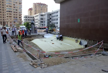 Bakı metrosunun tunellərində dəmir-beton bloklar ağac şpalları əvəz edəcək