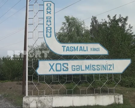 Azərbaycanın şimal-qərb rayonlarına yağan dolu kəndlərə ziyan vurub