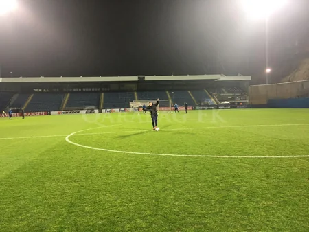 Qarabağ klubu Slovanla matçöncəsi son məşqinə çıxıb