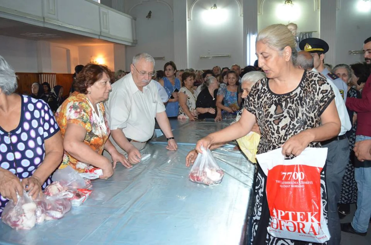 Gəncədə Qurban bayramı qeyd edilib