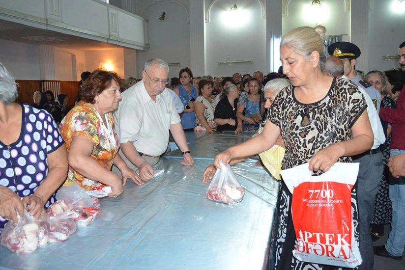 Gəncədə Qurban bayramı qeyd edilib