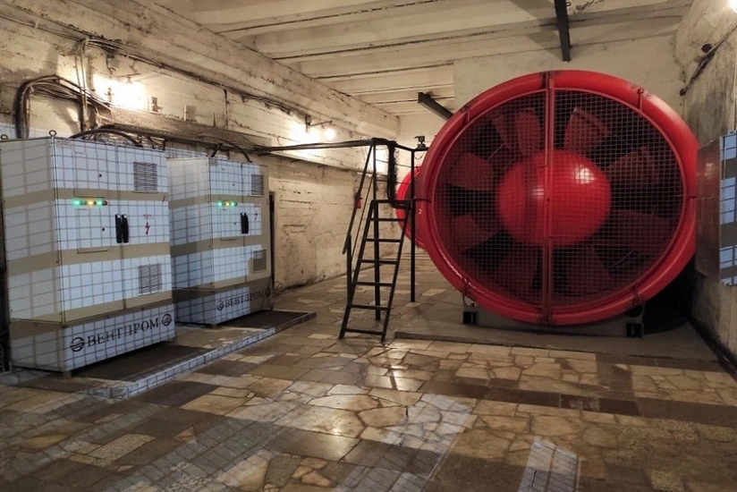 Bakı metrosunda daha 4 güclü ventilyator və 6 dempfer quraşdırılıb