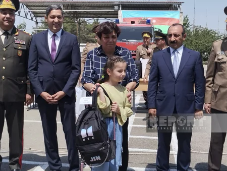 FHN tərəfindən şəhid övladları üçün “açıq qapı günü” keçirilib