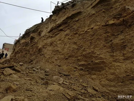 Nazirlik: Badamdardakı uçqun ərazisində yeni təhlükə yoxdur - FOTO - VİDEO