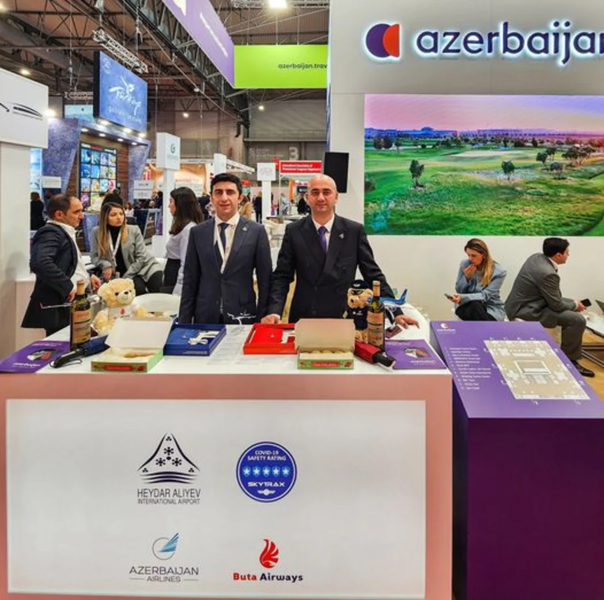 AZAL İspaniyada beynəlxalq turizm və ticarət sərgisində iştirak edir
