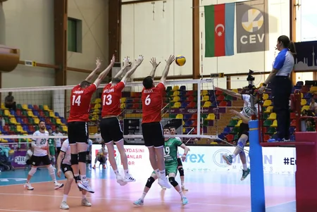 Kişi voleybolçulardan ibarət Azərbaycan millisi Lüksemburqa məğlub olub