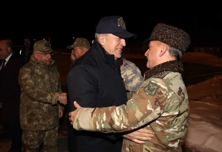 Türkiyə, Azərbaycan və Gürcüstanın müdafiə nazirləri görüşüblər