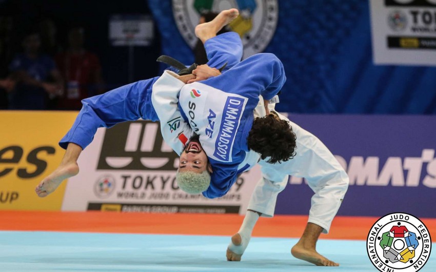 Böyük Dəbilqə: Azərbaycan cüdoçusu qızıl medal qazandı