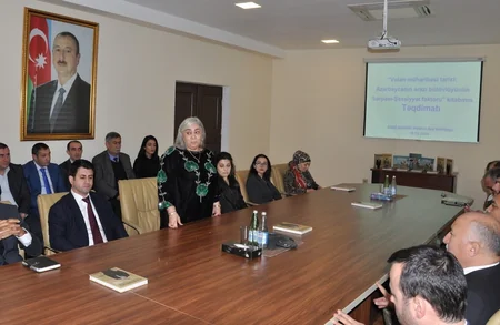 Pirallahıda Vətən müharibəsinə həsr edilən kitabın təqdimatı olub