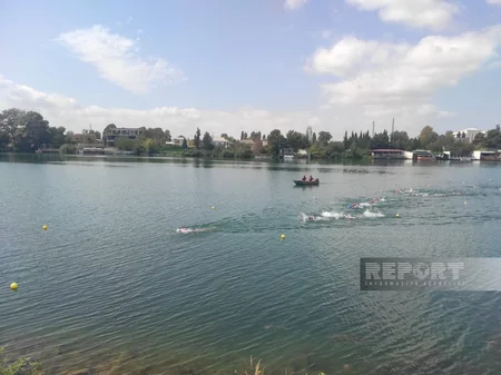 Mingəçevirdə “Kürü keçək?! açıq suda üzmə yarışı keçirilib