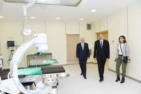 President Ilham Aliyev inaugurates Guba District Central Hospital
