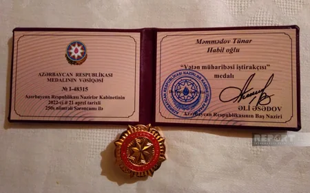 Yevlaxda avtomobil qəzasında ölən gəncin Vətən müharibəsi iştirakçısı olduğu aydınlaşıb 