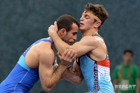 Azərbaycan Prezidenti İlham Əliyev yarışların final görüşünə baxıb - FOTO - YENİLƏNİB-6