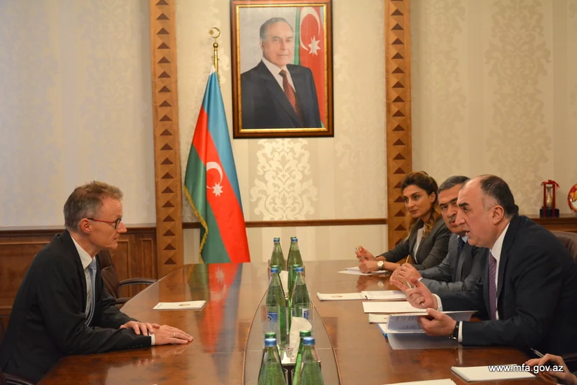 Minister Elmar Mammadyarov received newly appointed German Ambassador