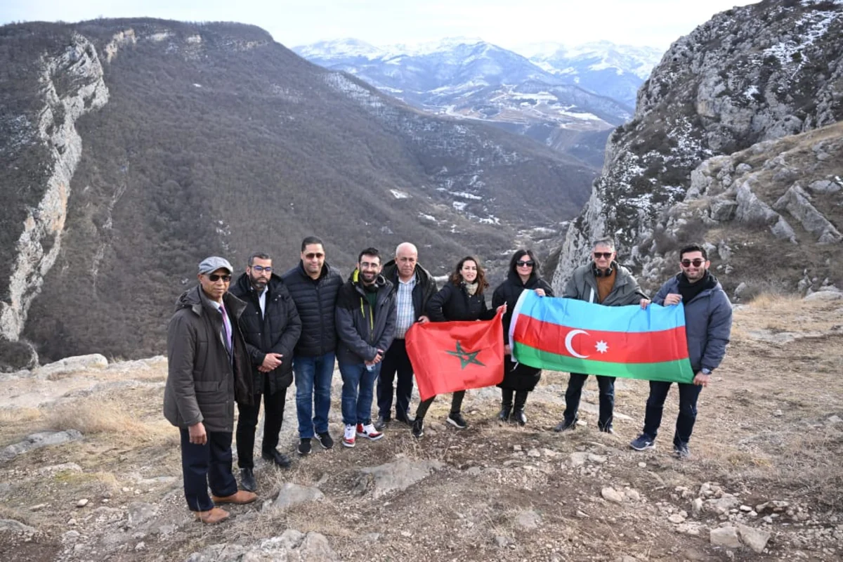 Moroccan journalists visit Aghdam, Asgaran, and Shusha