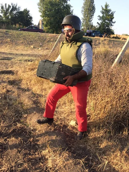 Qazaxda top mərmisi aşkar olunub