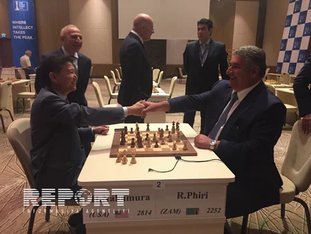 ​Nazir Azad Rəhimov FİDE prezidenti ilə şahmat oynayıb - FOTO