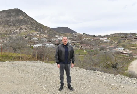 Azərbaycan Prezidenti Xocalı rayonunun Pircamal kəndində olub