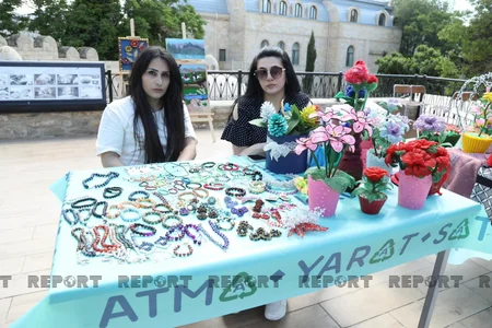 Bakıda tullantılardan hazırlanmış əşyaların satış-sərgi yarmarkası keçirilir