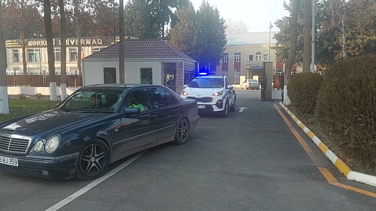 Ağstafada narkotikin təsiri altında avtomobili idarə edən taksi sürücüsü saxlanılıb