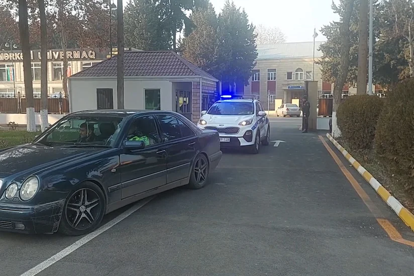 Ağstafada narkotikin təsiri altında avtomobili idarə edən taksi sürücüsü saxlanılıb