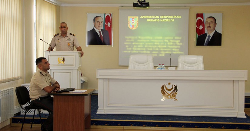 Azerbaijan's Military Police Department holds seminar on military service