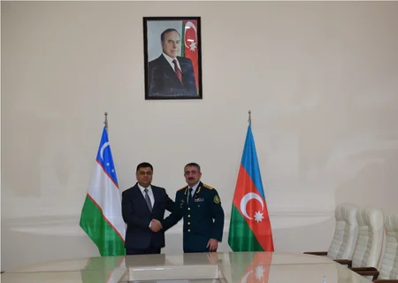 DSX rəisi azad edilən ərazilərdə sərhədlərin müdafiəsi üçün görülən işlər barədə Özbəkistanı məlumatlandırıb