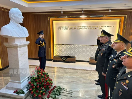 Cəmşid Naxçıvanski adına Hərbi Liseydə kursantların növbəti buraxılış mərasimi olub