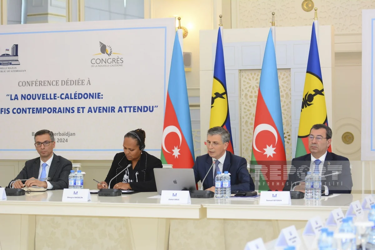Milli Məclisdə Yeni Kaledoniya nümayəndələrinin iştirakı ilə konfrans keçirilir