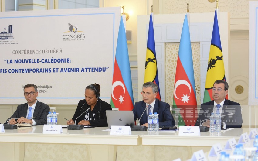 Milli Məclisdə Yeni Kaledoniya nümayəndələrinin iştirakı ilə konfrans keçirilir