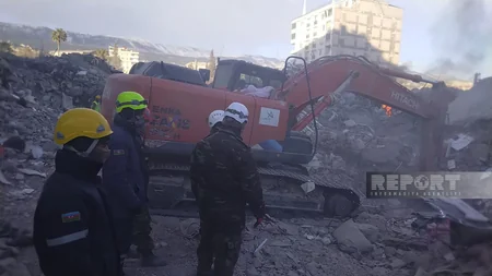 Tenth day of earthquake: Azerbaijani rescuers continue operations in Kahramanmaras