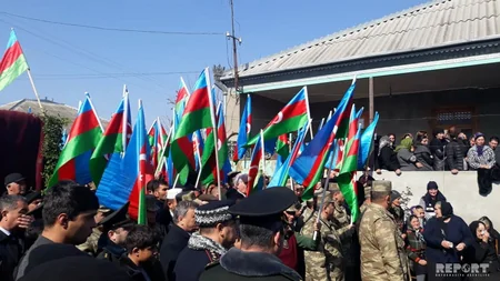 Azərbaycan Ordusunun şəhid olan hərbi qulluqçusu dəfn edilib - FOTO - VİDEO - YENİLƏNİB