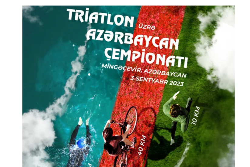 Mingəçevirdə triatlon üzrə Azərbaycan çempionatı keçiriləcək