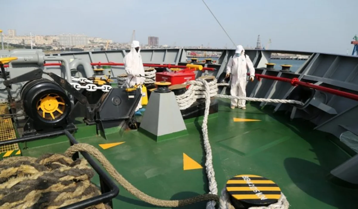 Gəmilər müəyyənləşdirilmiş qrafik üzrə dezinfeksiya olunur