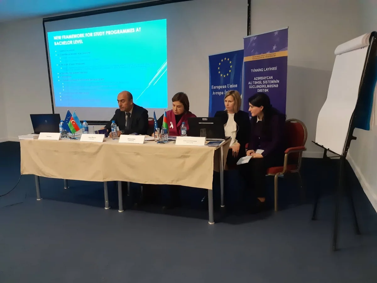 Twining project coordinator: It is necessary to review state standards for university curricula in Azerbaijan