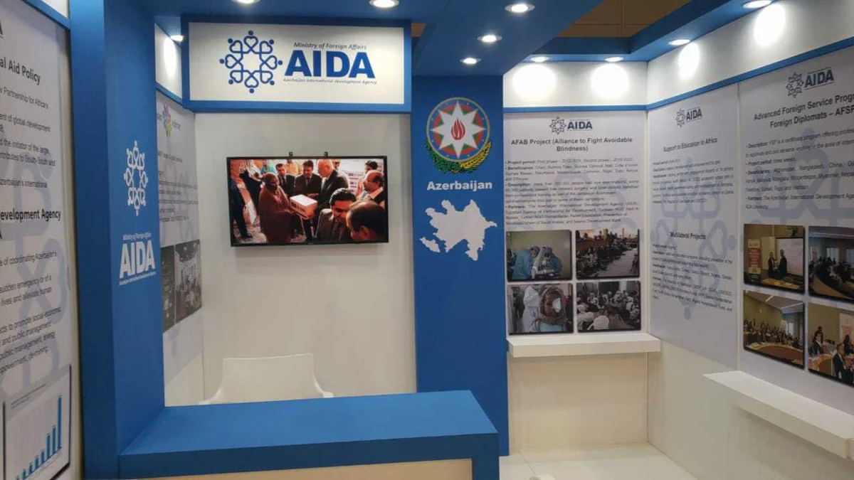 AİDA Buenos-Ayresdə keçirilən sərgisində öz stendi ilə təmsil olunub