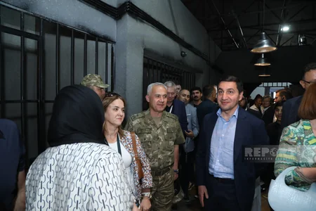 Foreign diplomats visit film studio in Lachin
